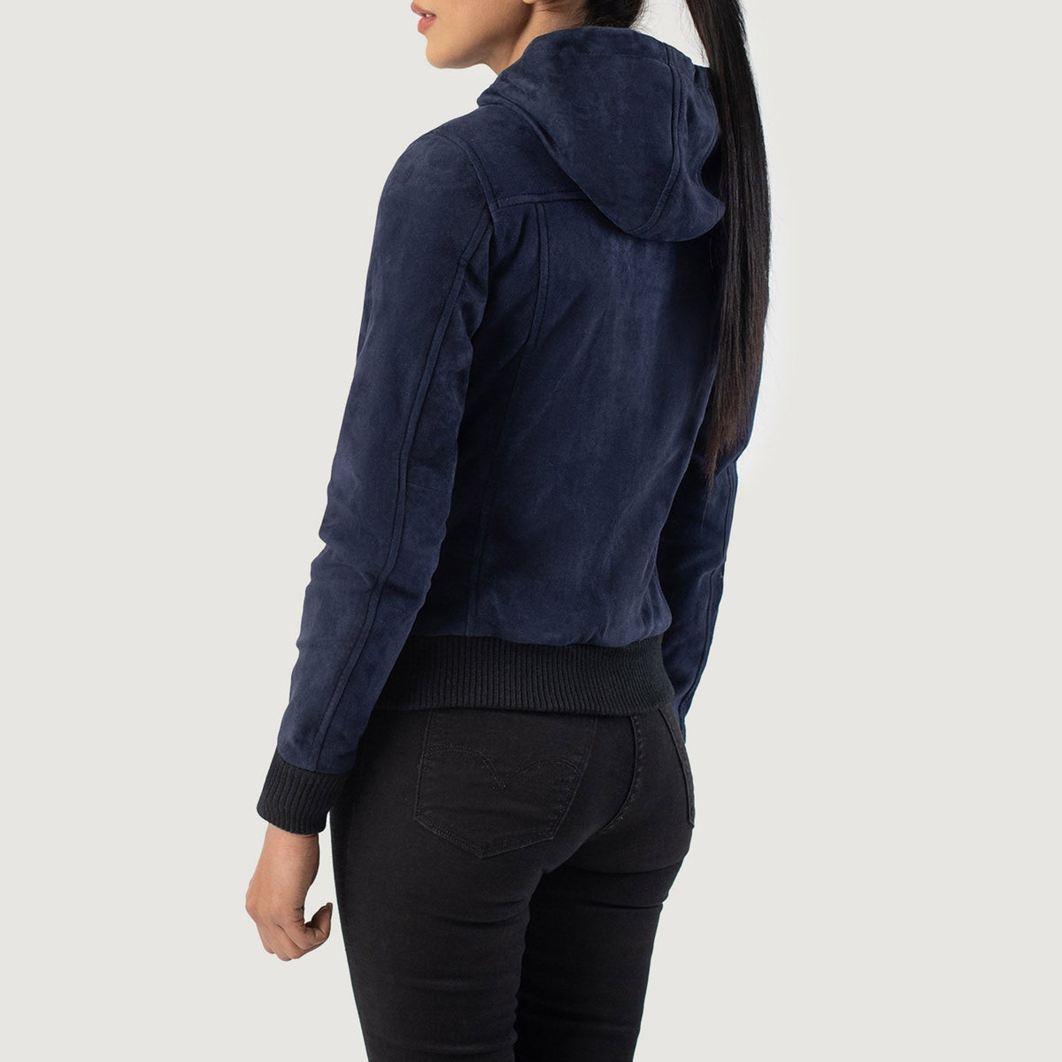 
Rebella Hooded Δερμάτινο Μπουφάν Bomber Γυναικείο – alternate product view 5