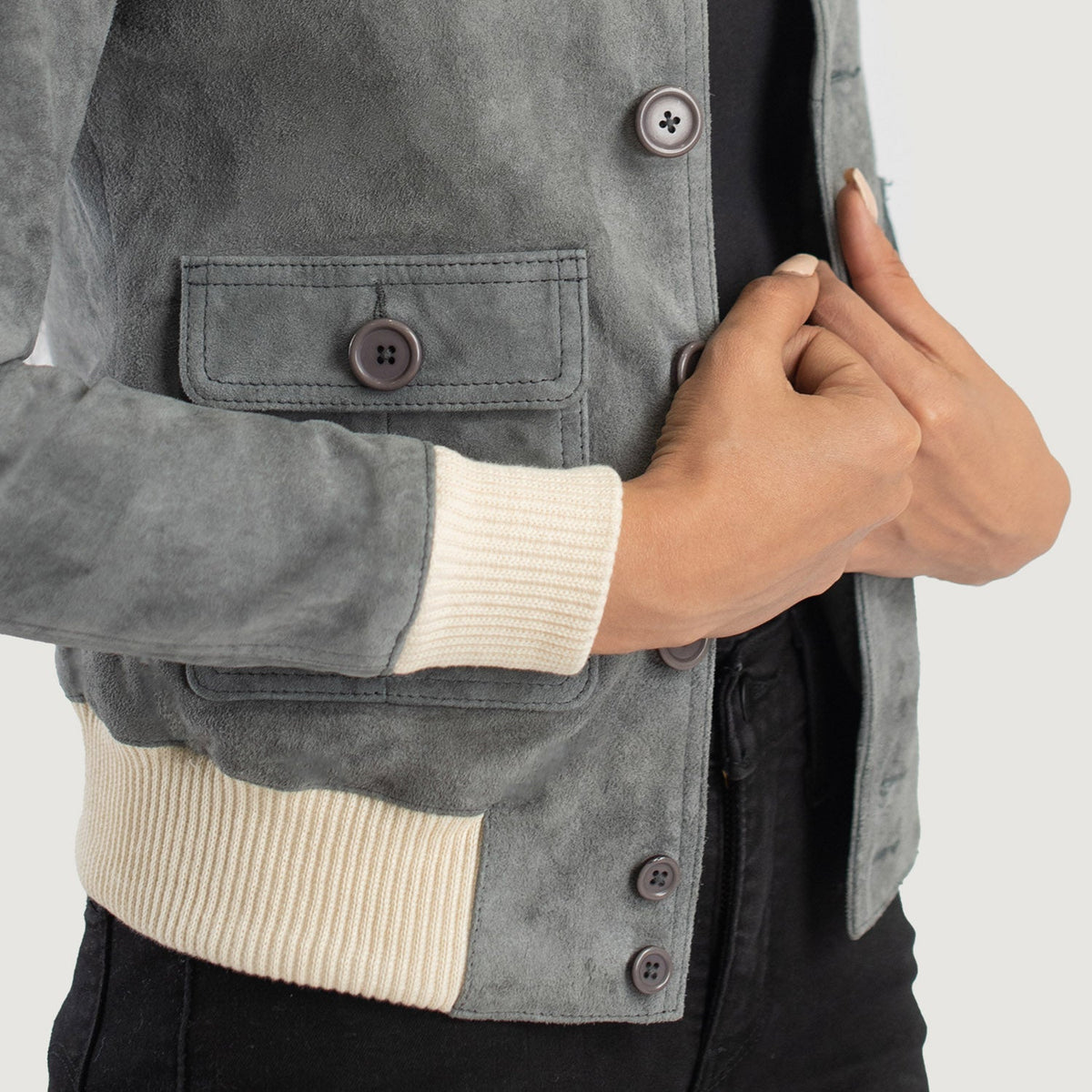 
Sasha A1 Δερμάτινο Μπουφάν Bomber Γυναικείο – alternate product view 6