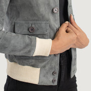 
Sasha A1 Δερμάτινο Μπουφάν Bomber Γυναικείο – alternate product view 6