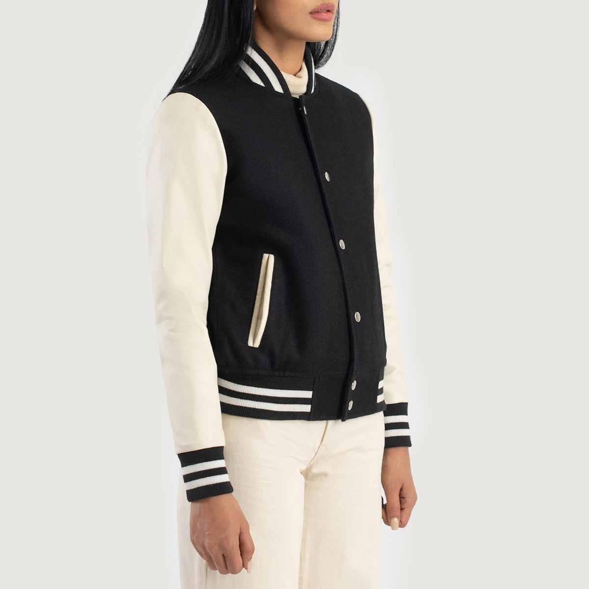 
Savant Varsity Δερμάτινο Μπουφάν Γυναικείο – alternate product view 2
