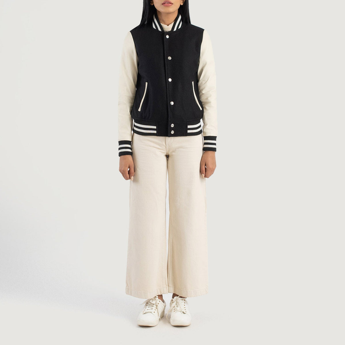
Savant Varsity Δερμάτινο Μπουφάν Γυναικείο – alternate product view 3