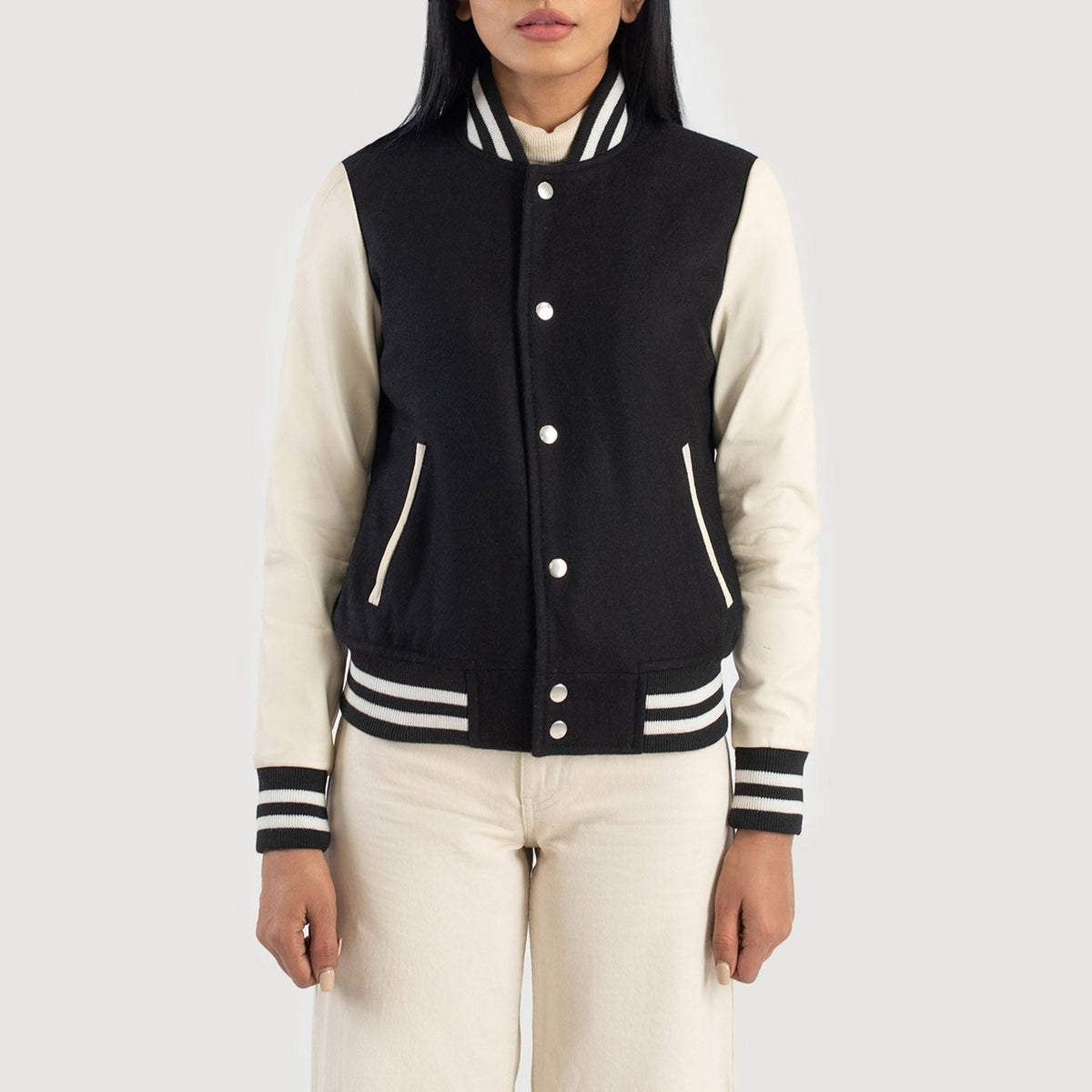 
Savant Varsity Δερμάτινο Μπουφάν Γυναικείο – alternate product view 4