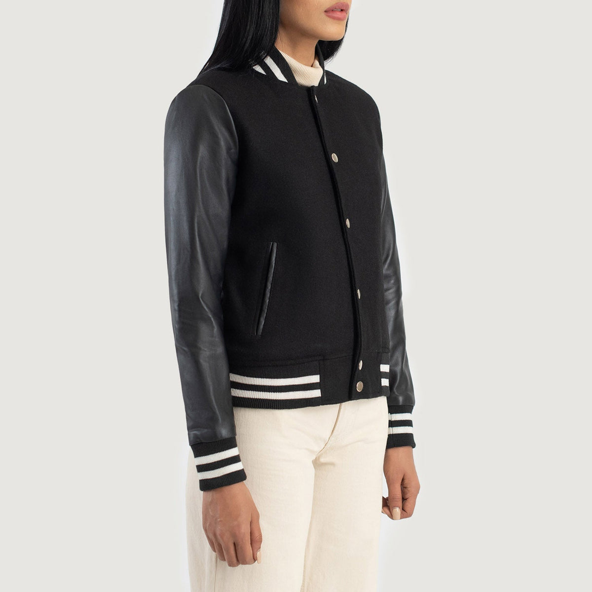 
Savant Varsity Δερμάτινο Μπουφάν Γυναικείο – alternate product view 2