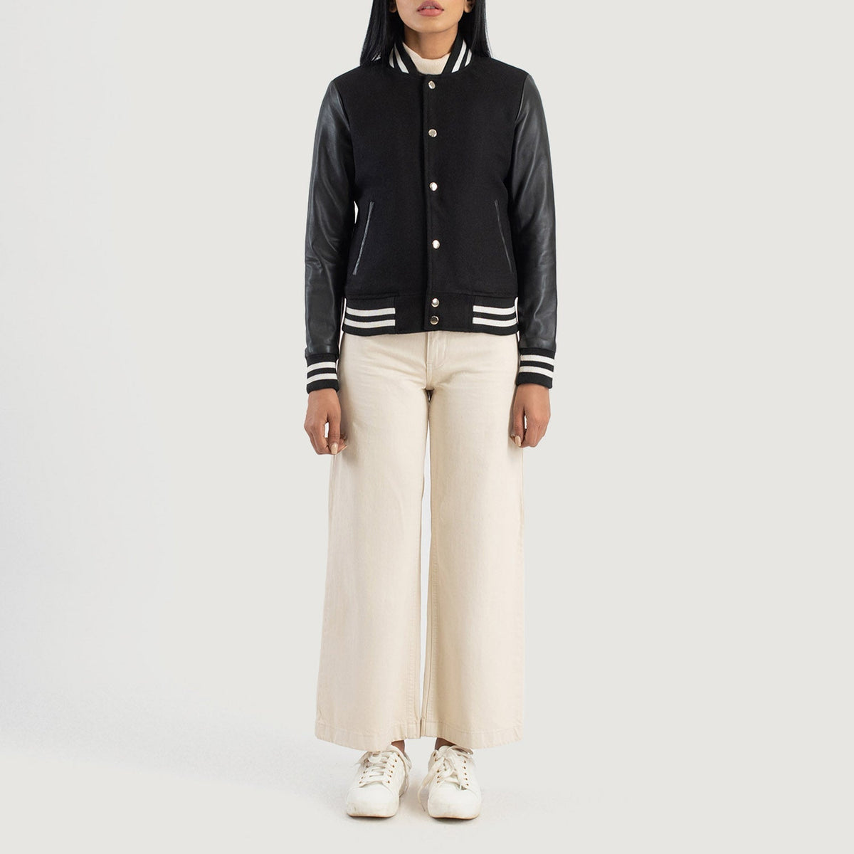 
Savant Varsity Δερμάτινο Μπουφάν Γυναικείο – alternate product view 3