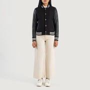 
Savant Varsity Δερμάτινο Μπουφάν Γυναικείο – alternate product view 3