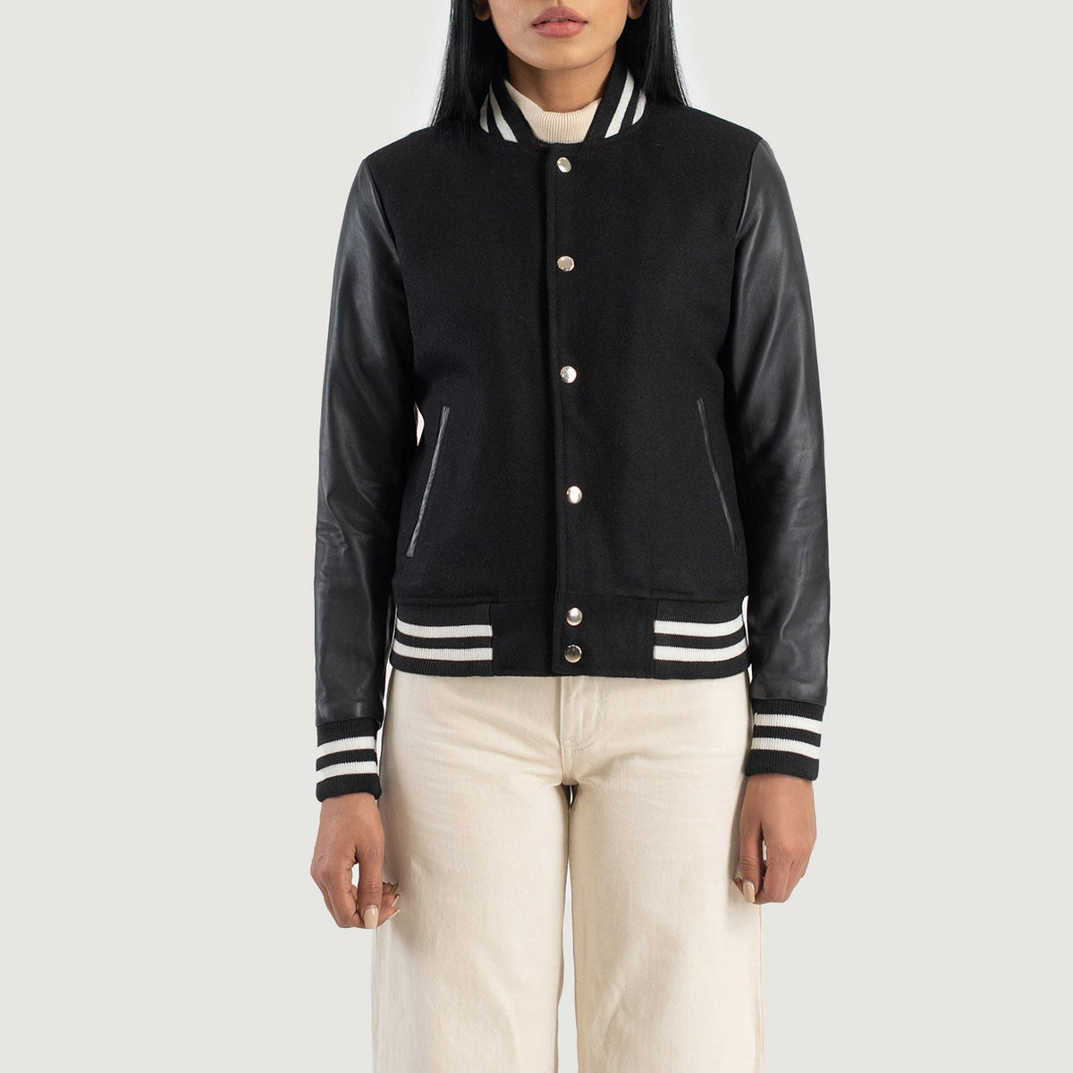 
Savant Varsity Δερμάτινο Μπουφάν Γυναικείο – alternate product view 4