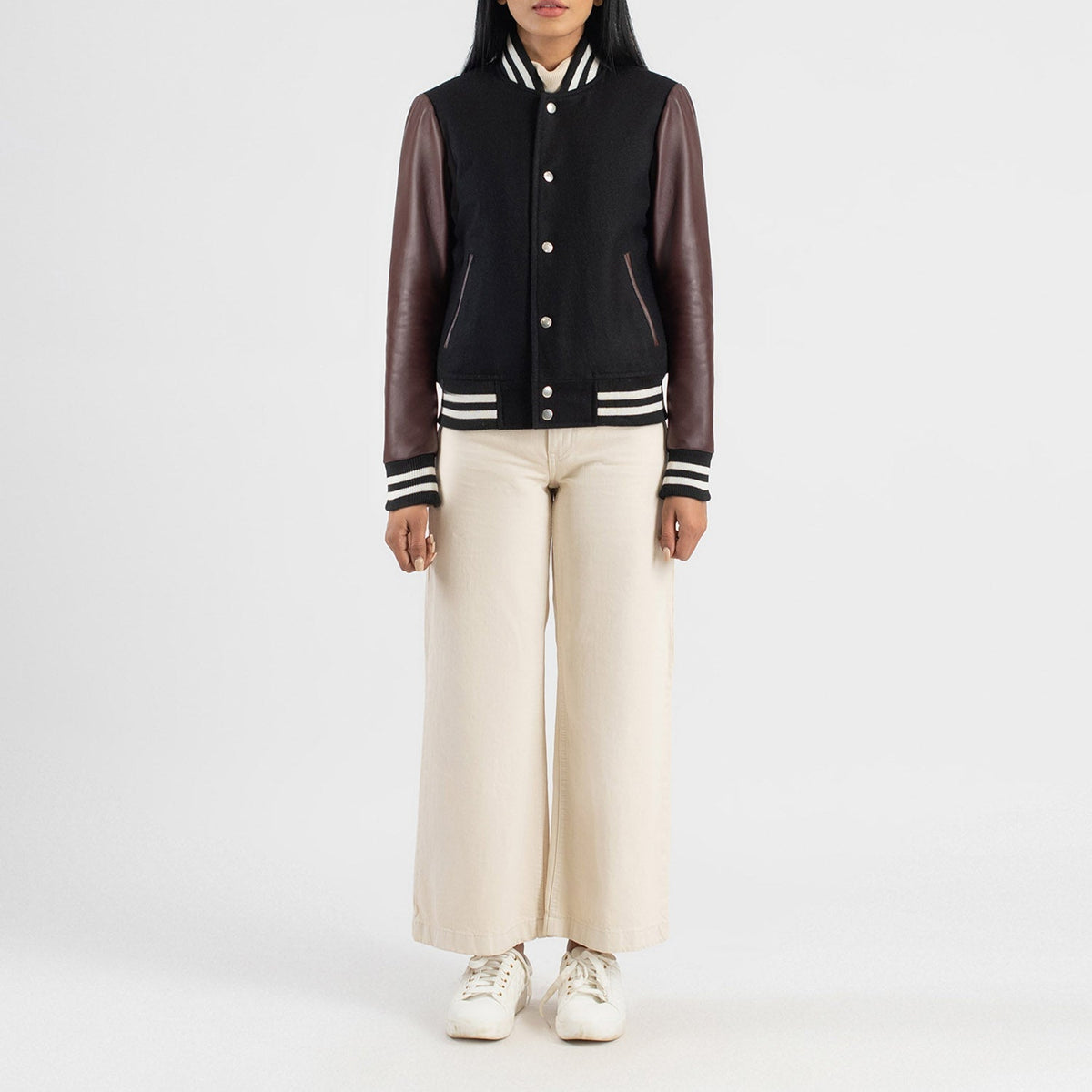 
Savant Varsity Δερμάτινο Μπουφάν Γυναικείο – alternate product view 3