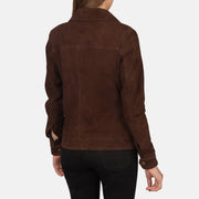 
Suzy Trucker Καφέ Δερμάτινο Μπουφάν Γυναικείο – alternate product view 5