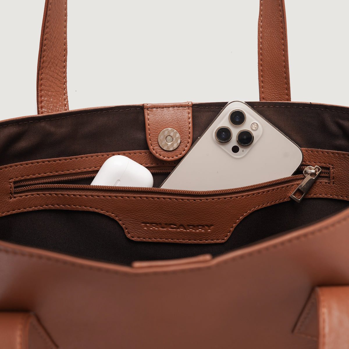 
The Bianca Δερμάτινη τσάντα tote – alternate product view 7