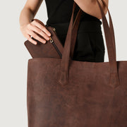 
The Bianca Δερμάτινη τσάντα tote – alternate product view 10