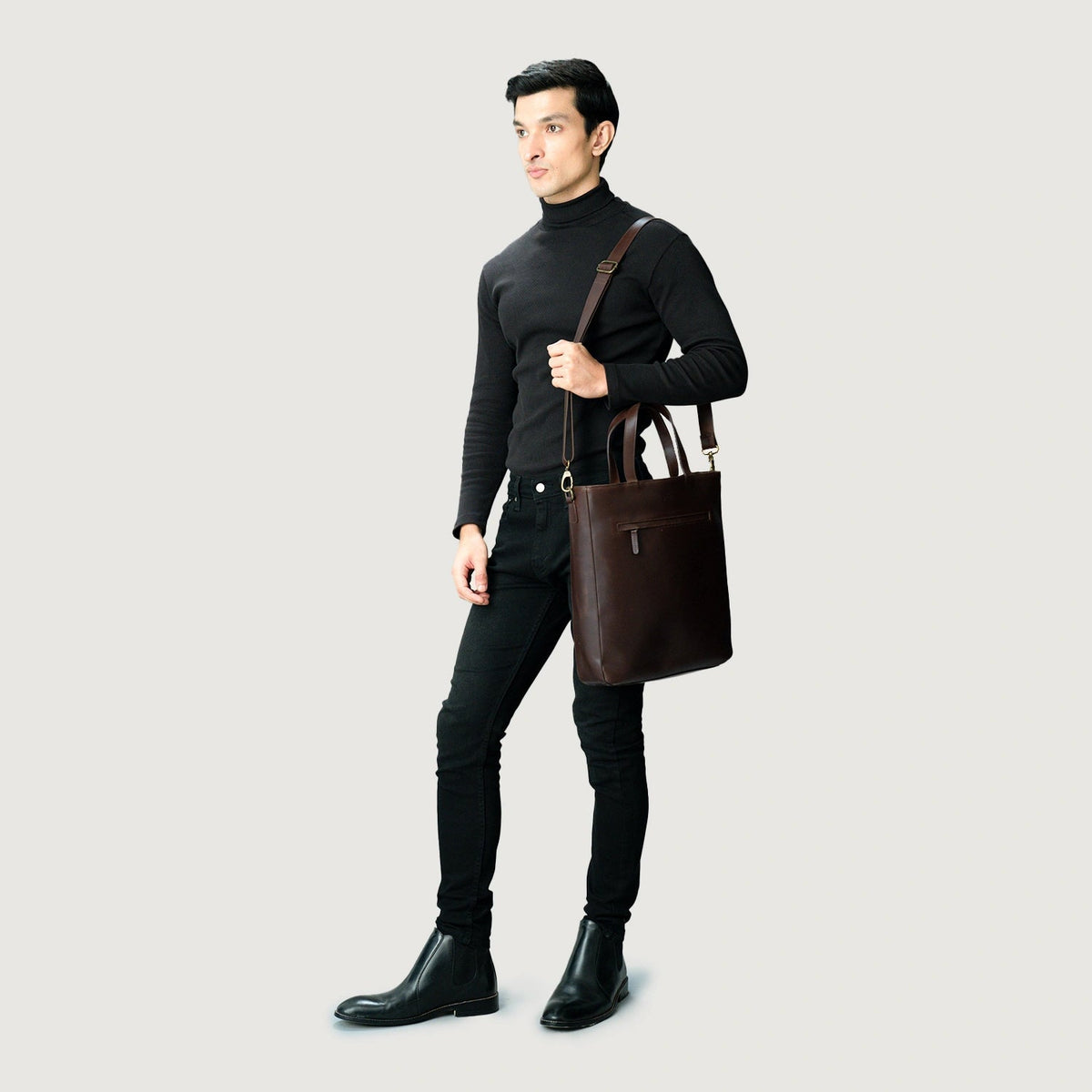 
The Poet Δερμάτινη τσάντα tote – alternate product view 9