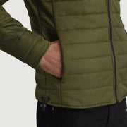 
Εσωτερική επένδυση Showing Quilted Viscose Lining & Δύο λειτουργικές εσωτερικές τσέπες