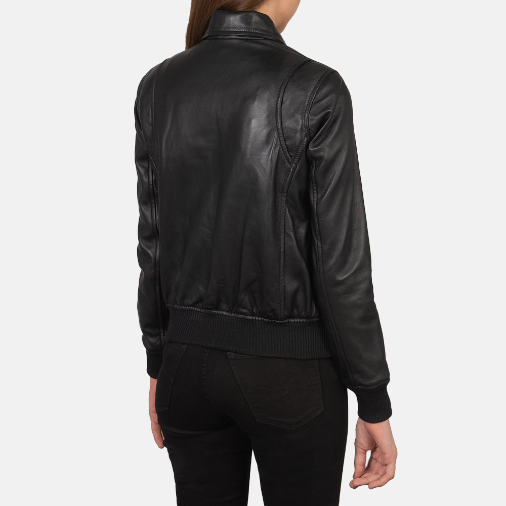Authentic Sheepskin Leather with Semi-aniline Finish Grain Texture &amp; Heavy-Duty Seam Stitching Detail