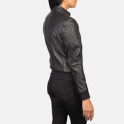 
Zenna Δερμάτινο Μπουφάν Bomber Γυναικείο – alternate product view 5