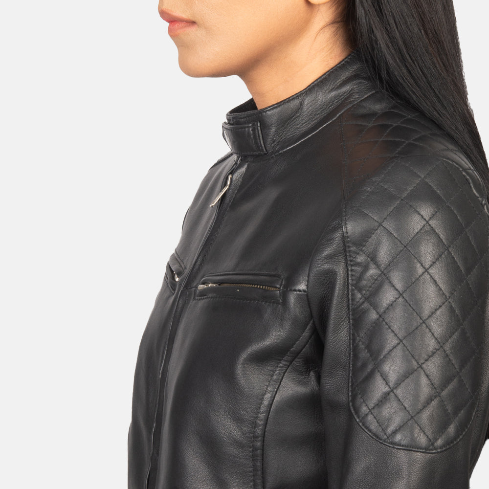 
Zenna Δερμάτινο Μπουφάν Bomber Γυναικείο – alternate product view 6