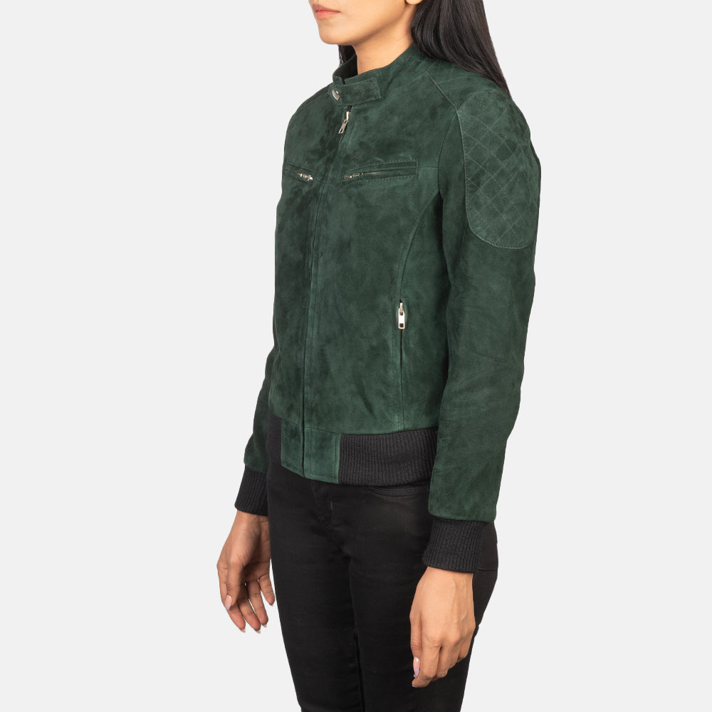 
Zenna Δερμάτινο Μπουφάν Bomber Γυναικείο – alternate product view 2